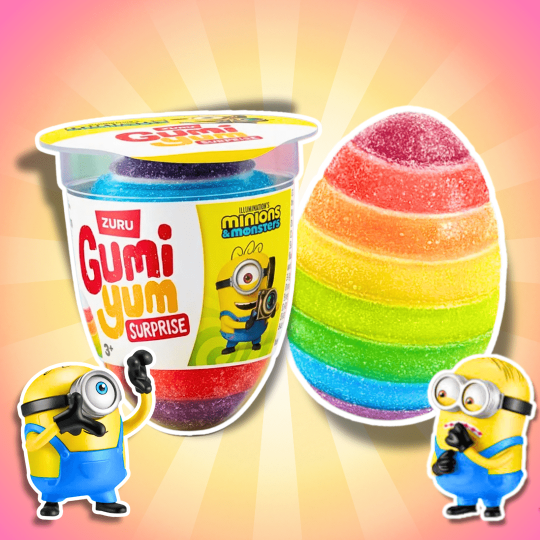 Image of Zuru Gumi Yum Surprise & Monsters 26g - Fruit Gum With Surprise