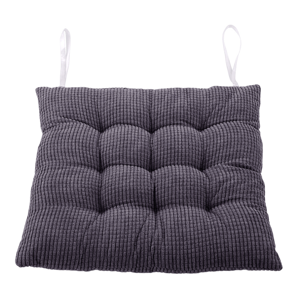 Square Indoor Thick Soft Cushion in Grey