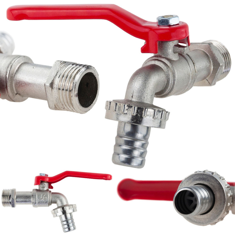 Ball Valve Draw- 1/2" Faucet For Dispenser Garden Water Tap