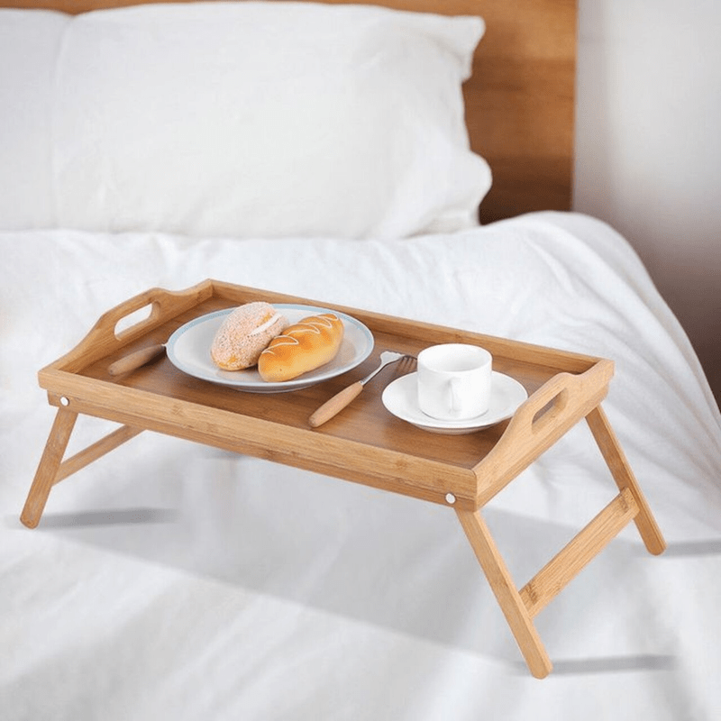 TEMU Foldable Tray For Serving Bamboo 50x30 Cm