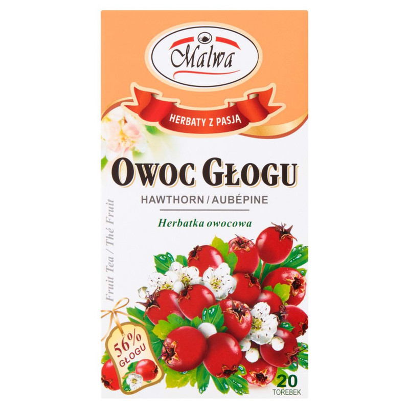 Image of Malwa Fruit Tea With Hawthorn Berries 40 G (20 X 2 G)