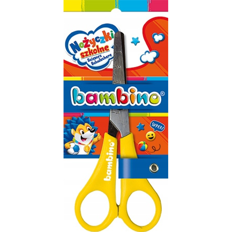 Baby Scissors With Scale In Blister Packaging
