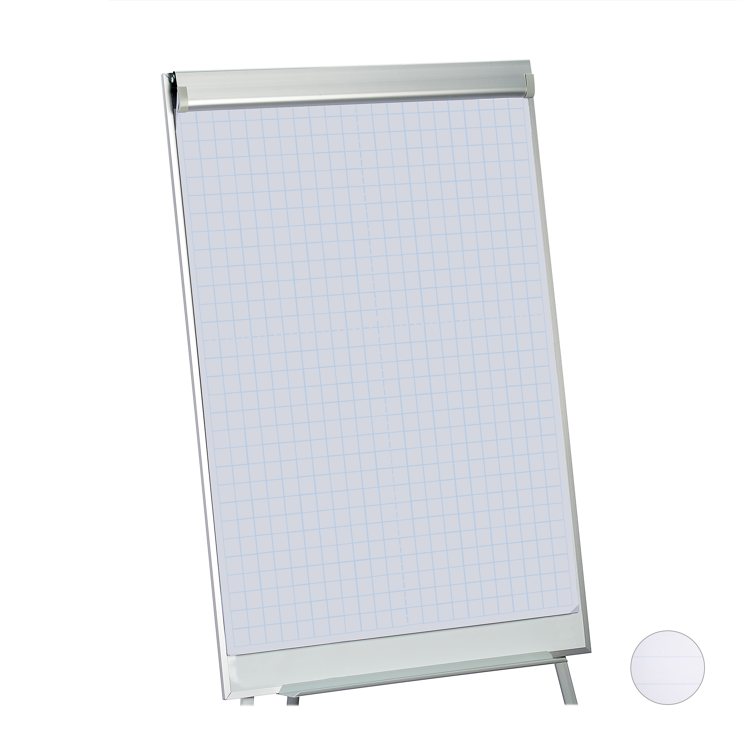 E-shop Flipchartpapier Kariert in Weiß - 50 Blatt