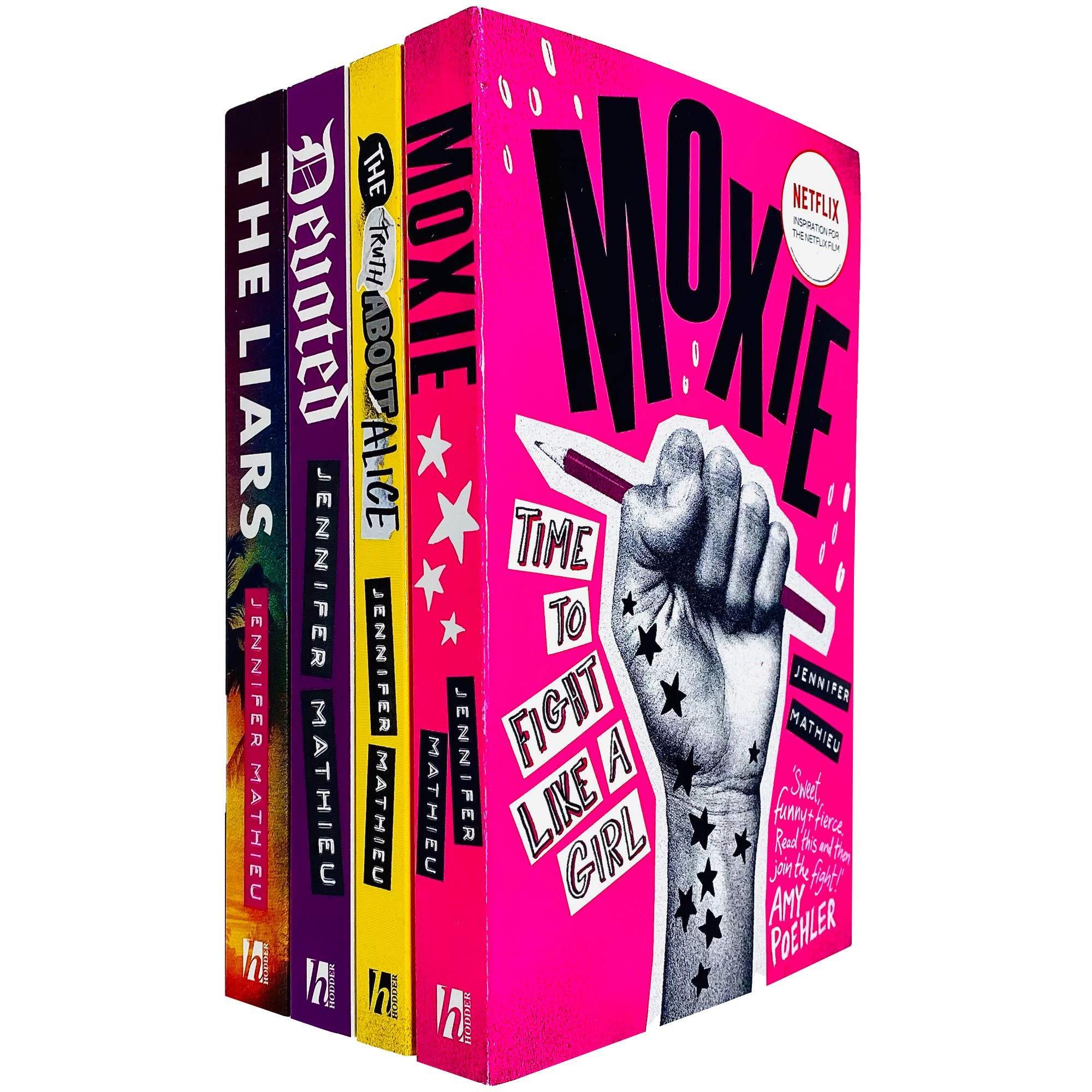 Moxie, The Truth About Alice, Devoted & The Liars 4 Books Collection Set by Jennifer Mathieu - Fiction - Paperback