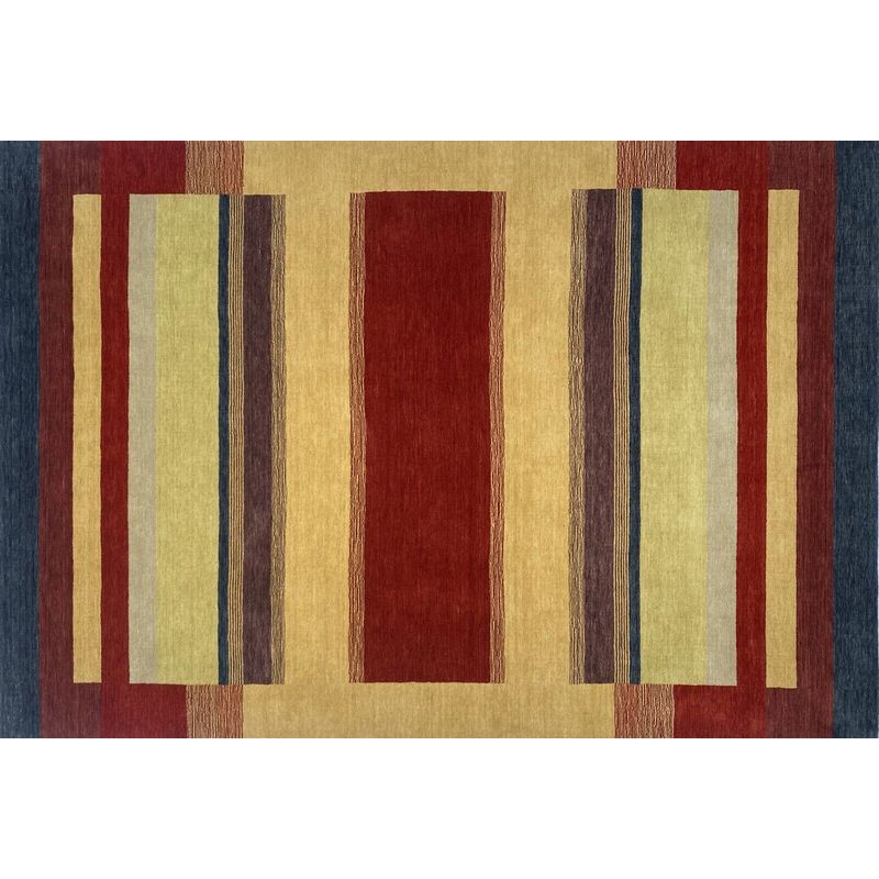 Carpet 100% Wool 170x240 Beige Oriental Rug