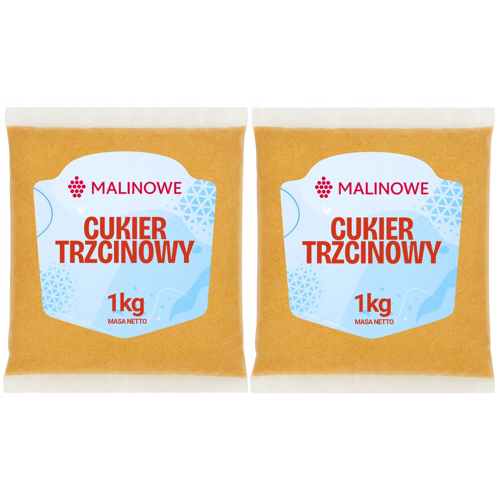 Set Of Brown Sugar 2x1kg Brown Natural Premium Quality
