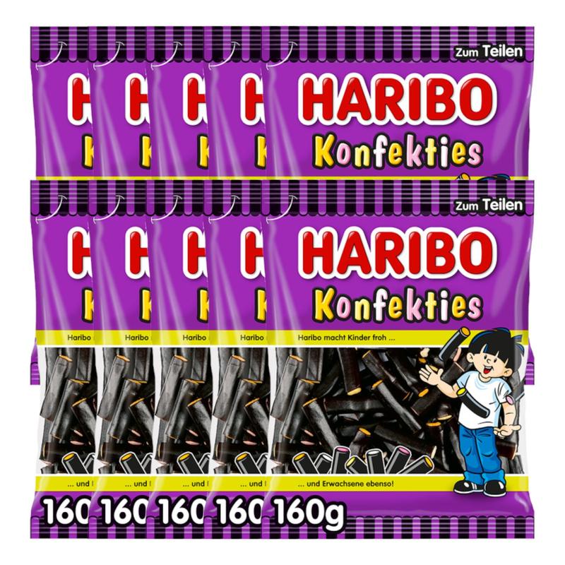 10x Haribo Candies 160g (10x160g)