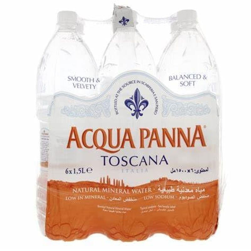 TEMU ACQUA PANNA, Acqua Minerale Oligominerale Naturale 1, 5l x 6