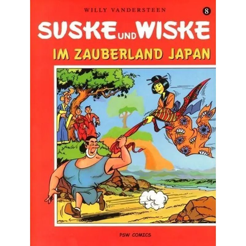 Image of Suske And Wiske 8 - Paperback - Volume 8: In The Magical Land Of Japan - Willy Vandersteen - Suske And Wiske - 56 Pages - German - 2004 - Salleck Publications - Ean 9783899081725