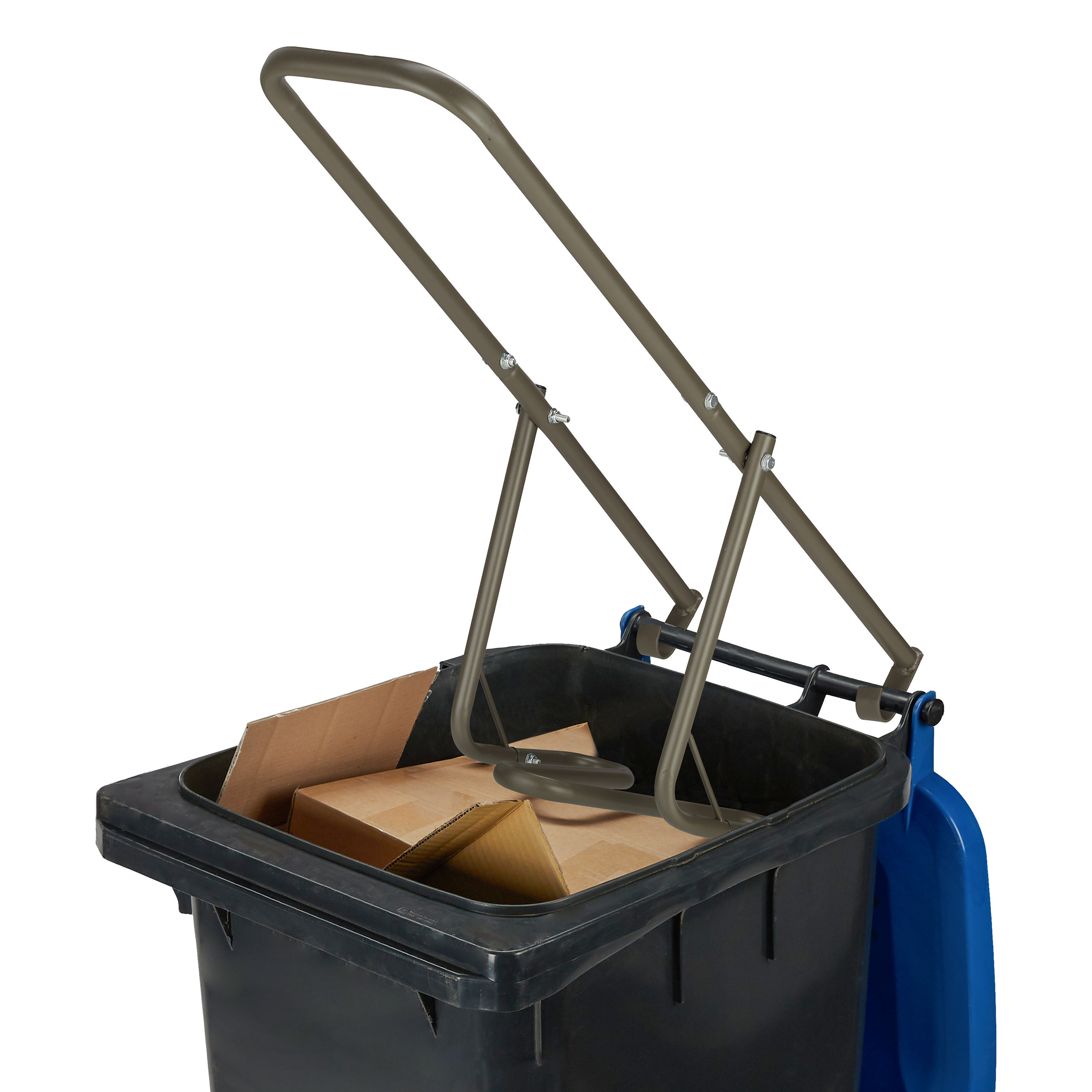 Trash Compactor In Brown