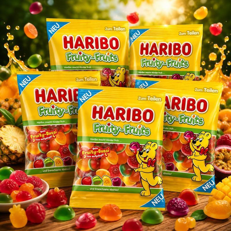 Image of Haribo Fruity-fruits 5 X 160g