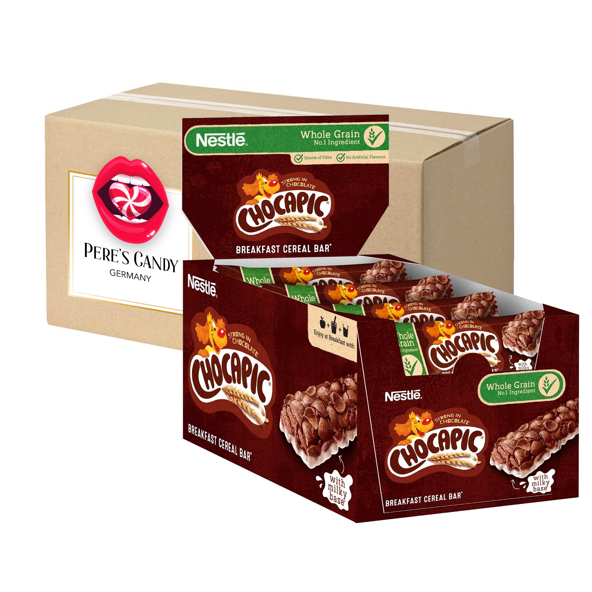 Nestle Chocapic Breakfast Muesli Bar 16x25g