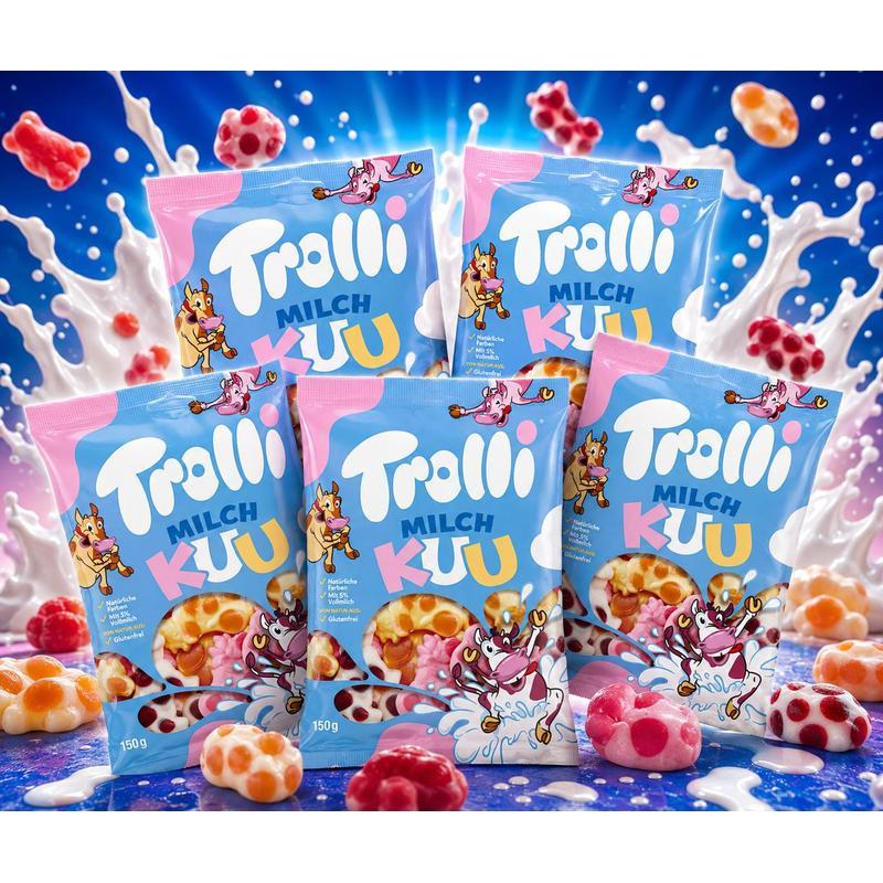Trolli Milk Moon 5 X 150g