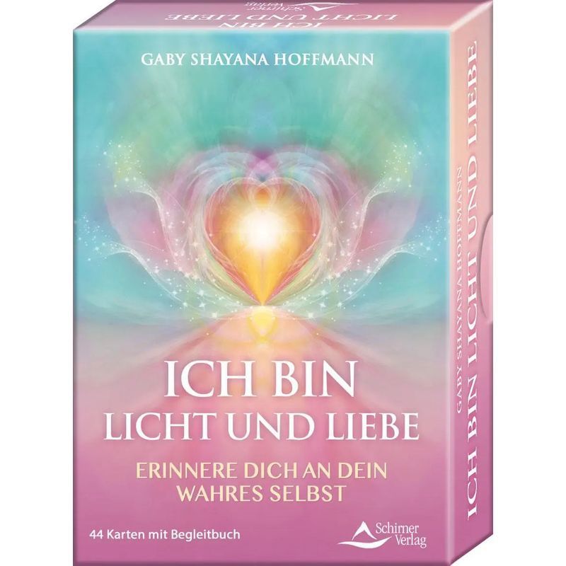 I Am Light And Love: Remember Your True Self - Paperback - 44 Cards With Companion Book - Gaby Shayana Hoffmann - 44 Pages - German - 2021 - Schirner Verlag - Ean 9783843491679