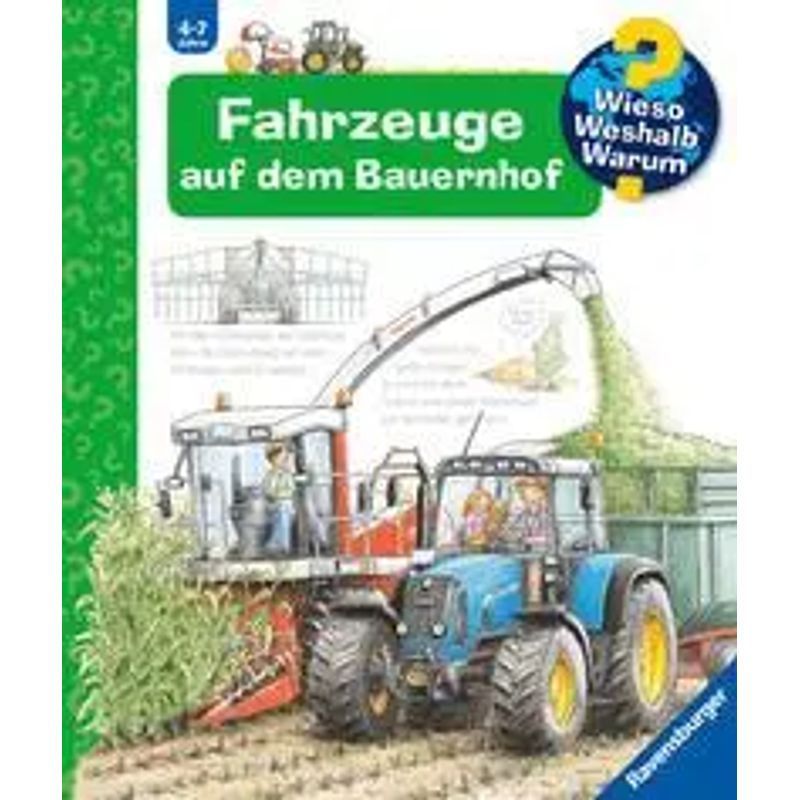 Image of Why, How, What, Volume 57: Vehicles On The Farm - Paperback - Andrea Erne - Core Series - 16 Pages - German - 2013 - Ravensburger Verlag - Ean 9783473328642