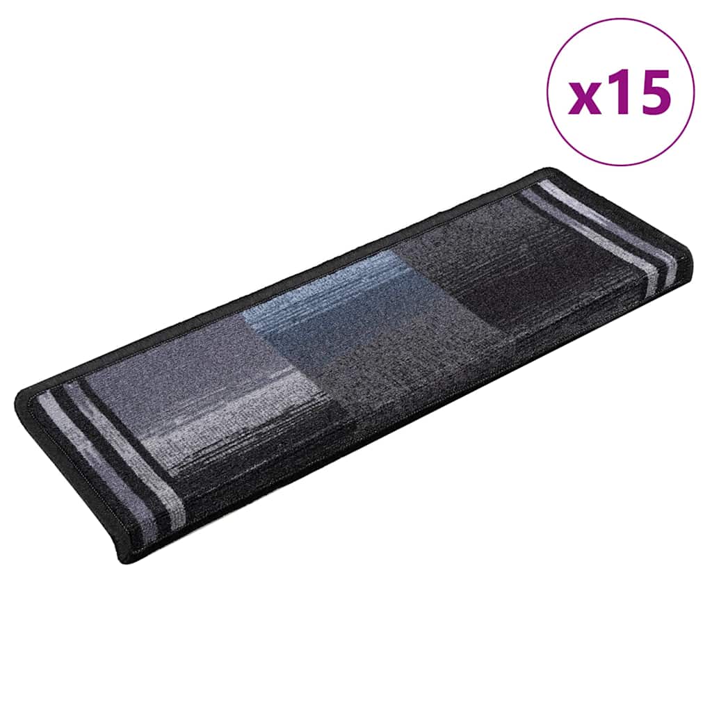 Adhesive Step Mats 15pcs. 65x21x4 And Grey