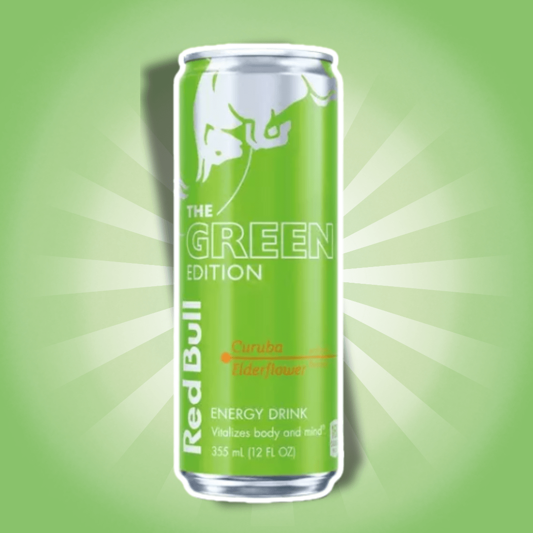 Image of Red Bull Green Edition Curuba-elderflower Energy Drink With Curuba-elderflower Flavor 250 Ml
