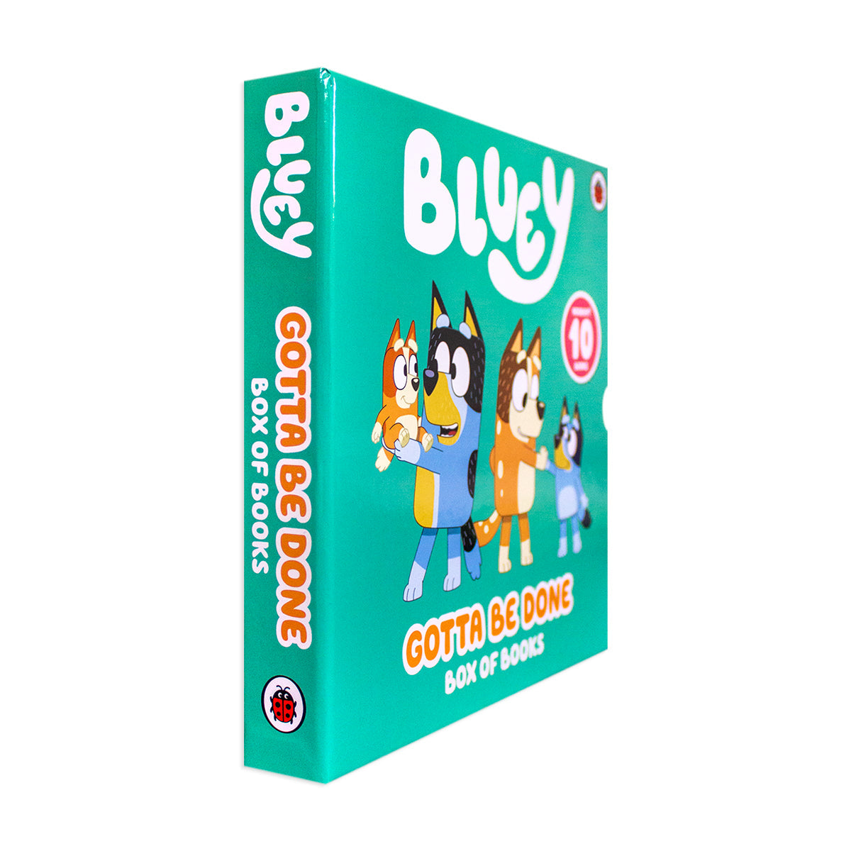 TEMU Bluey: Gotta Be Done! 10 Picture Books Story Collection Box Set (typewriter, Swim School, Shadowlands, My Mum Is The Best, Mum School, Daddy