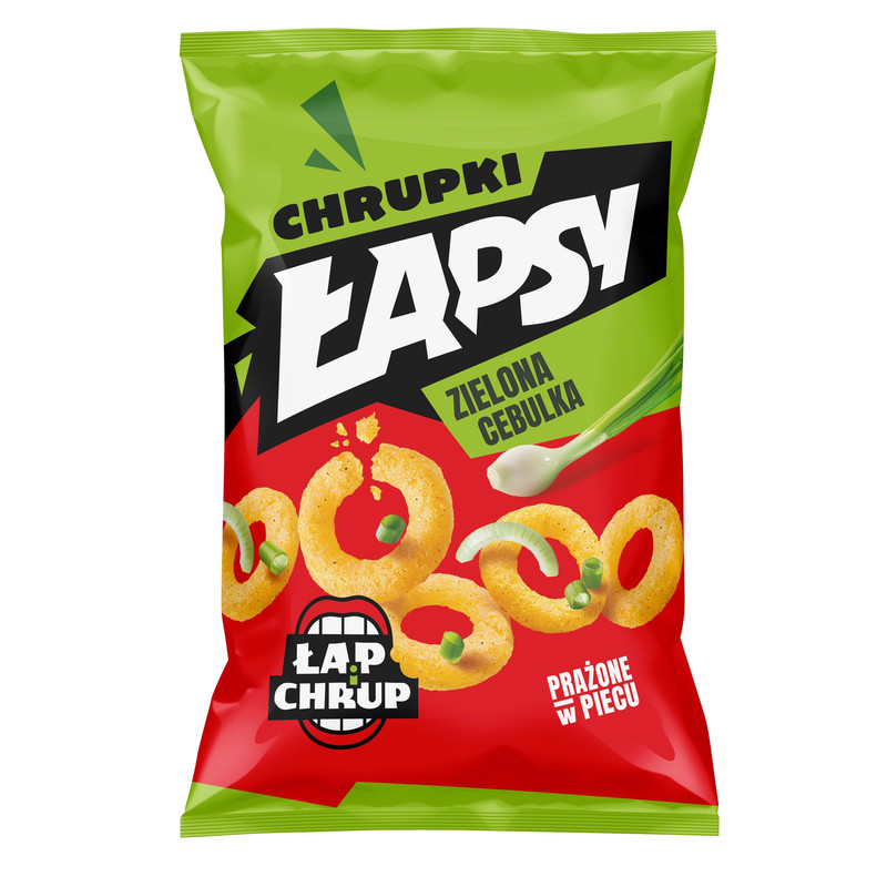 Crunchy Green Onion Flavored Snack Rings 130 G