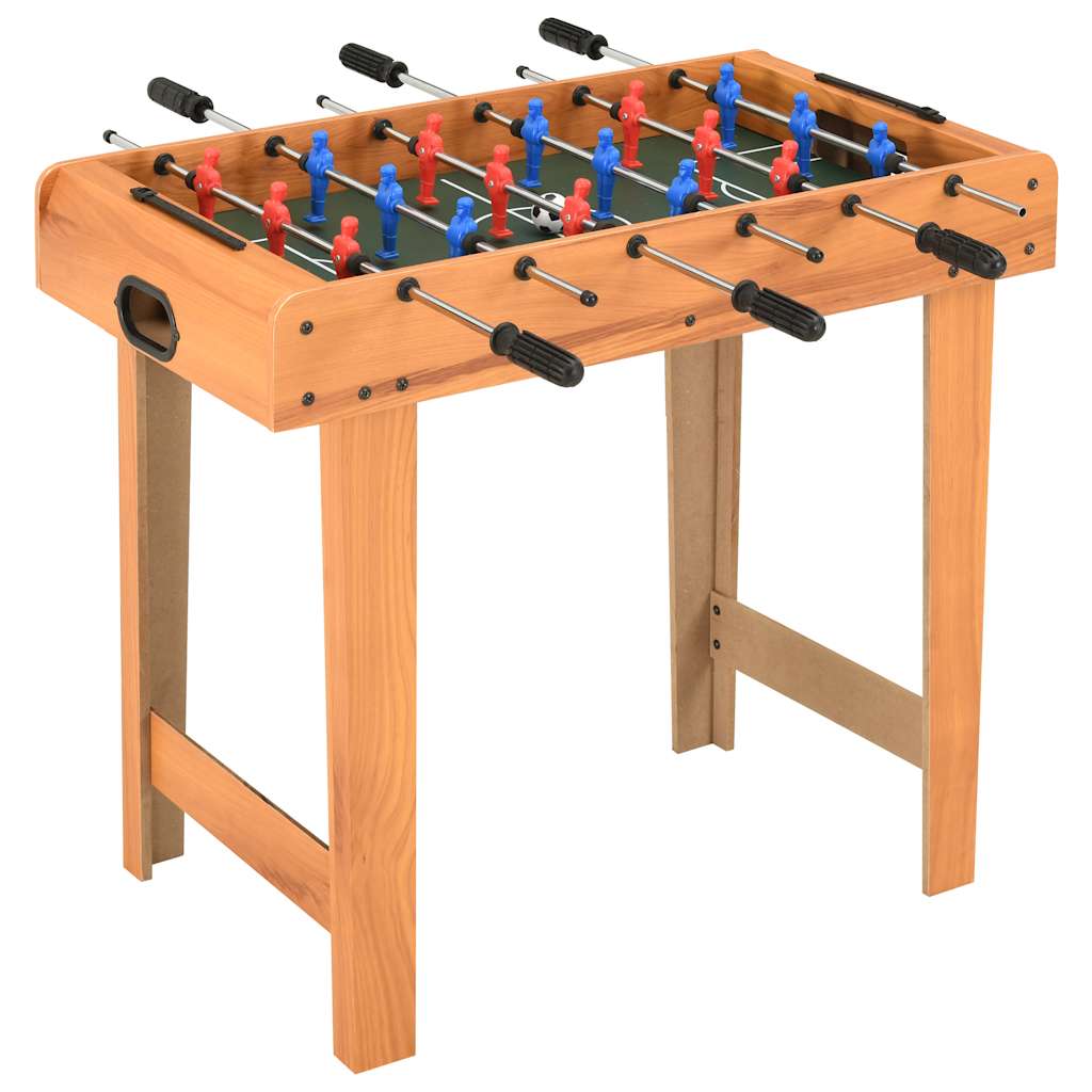 Image of Mini Foosball Table Professional Table Football Game Table With Drink Holder, 69x37x62cm, Maple