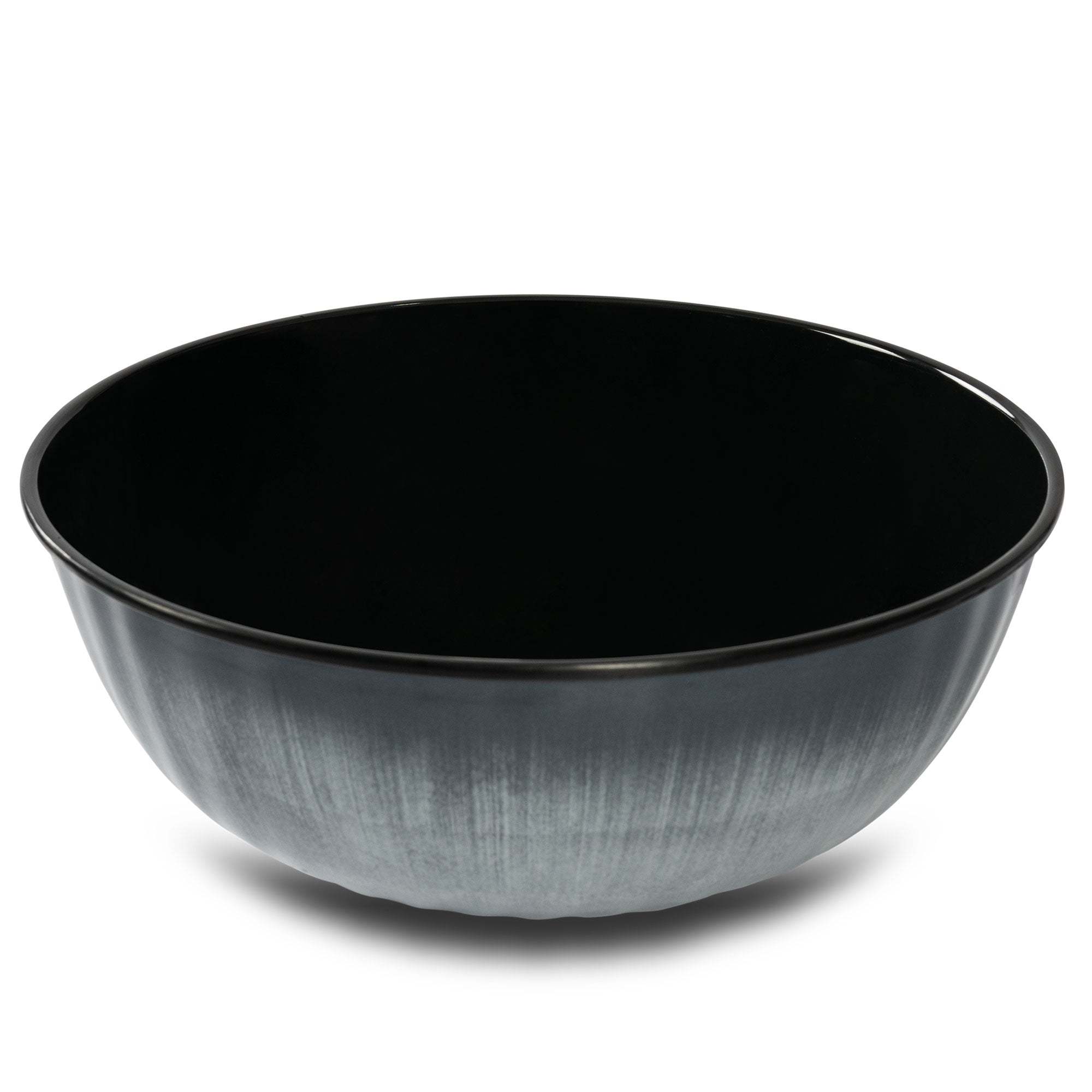 Image of Salad Bowl For Camping - Gray Ø27cm 3.5 Dishwasher-safe Camping Dish Serving Bowl Camping Outdoor Bowl Round Modern Camping Dish Bowl