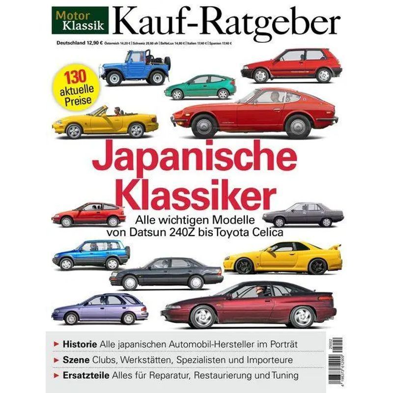 Classic Motor Special 02/2025: Japanese Classics - Paperback - 162 Pages - German - 2025 - Motorbuch Verlag - Ean 9783613322325