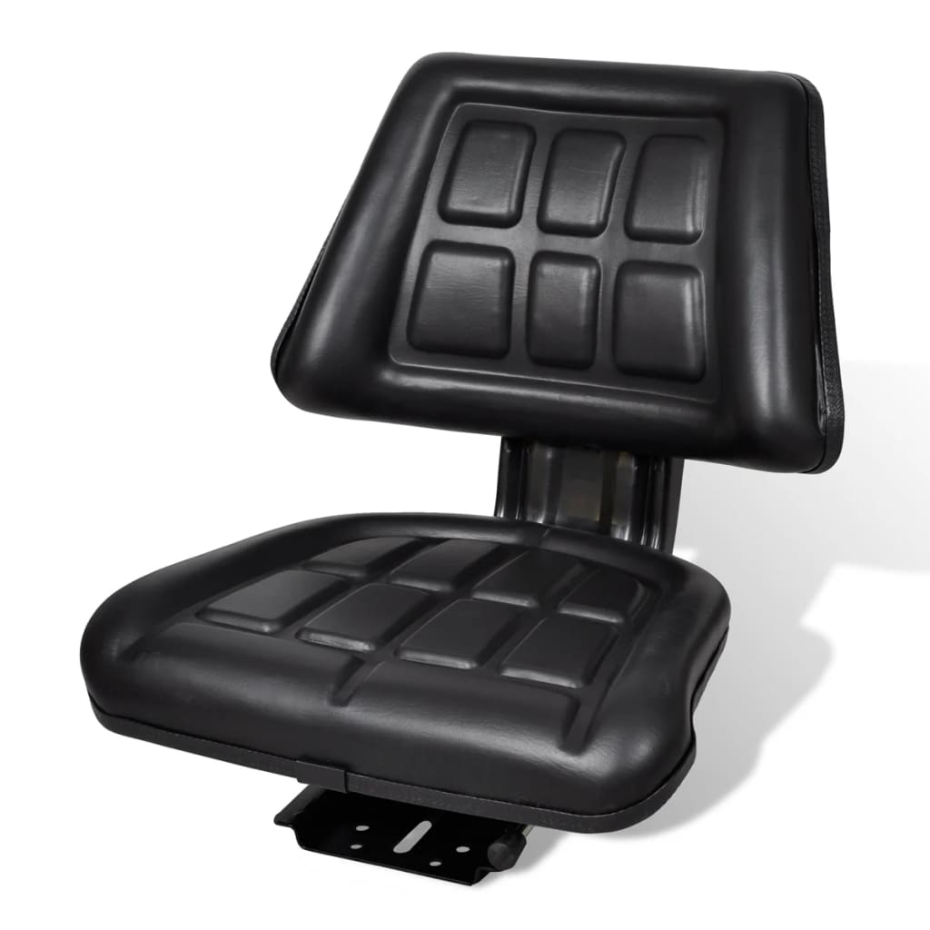 Vidaxl Universal Tractor Seat With Backrest Tractor Towing Seat Trucker Seat