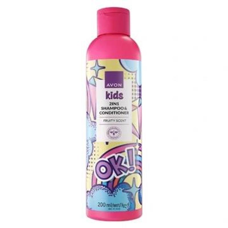 Avon 2-in-1 Shampoo And Conditioner - Fruity Avon Kids - 200 Ml