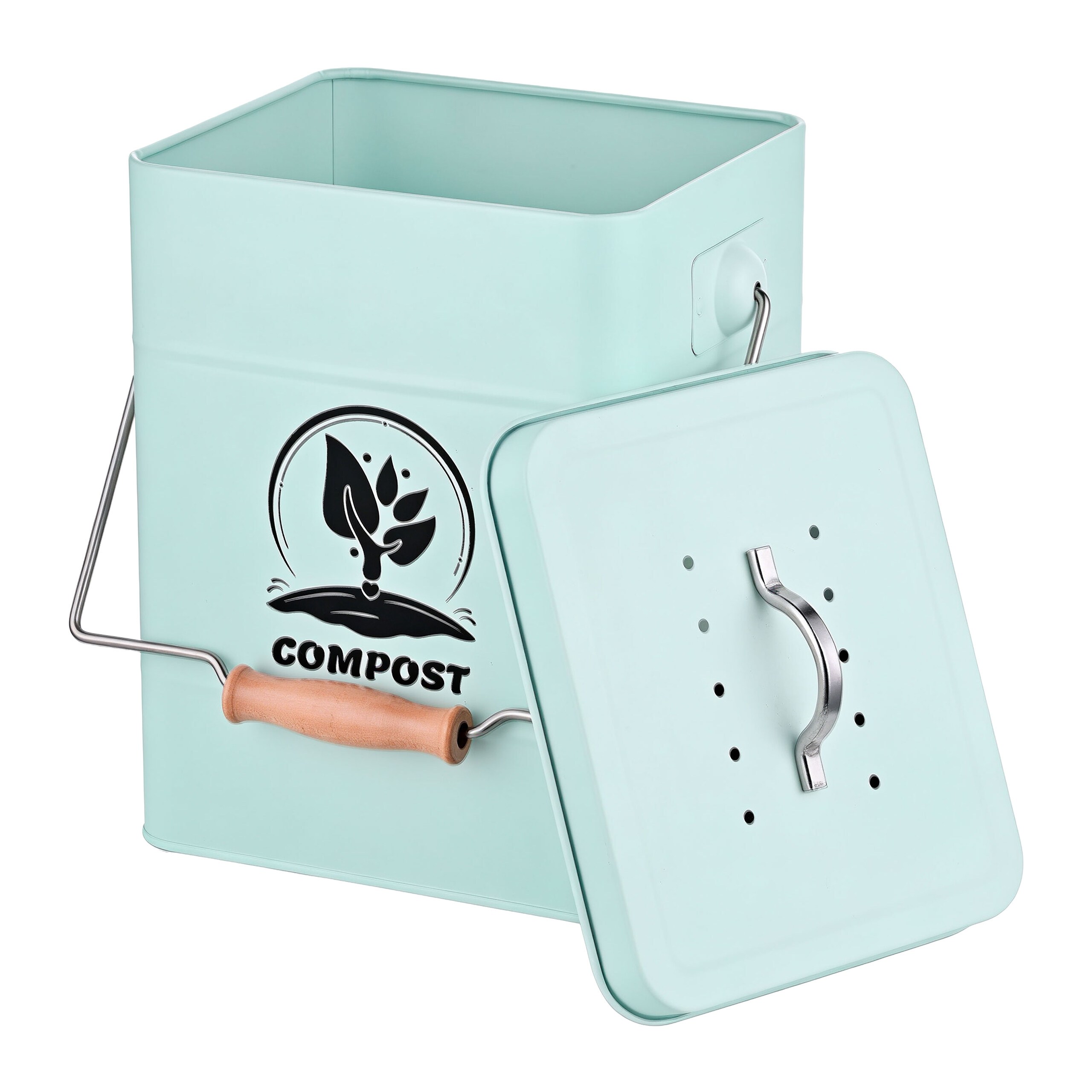 Komposteimer In Mint - 6 Liter