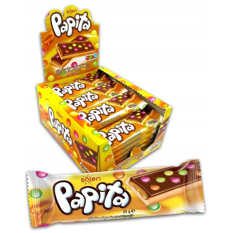 Tim Solen Papita Caramel Bar 33g X 24 Pieces