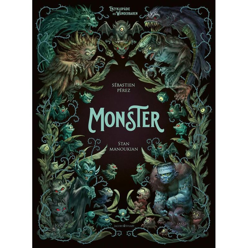 Image of Monster Book - Encyclopedia Of The Marvelous - Sébastien Perez (et Al.) - Witches / Encyclopedia Of The Marvelous - 64 Pages - German - 2023 - Jacoby & Stuart - Ean 9783964281845
