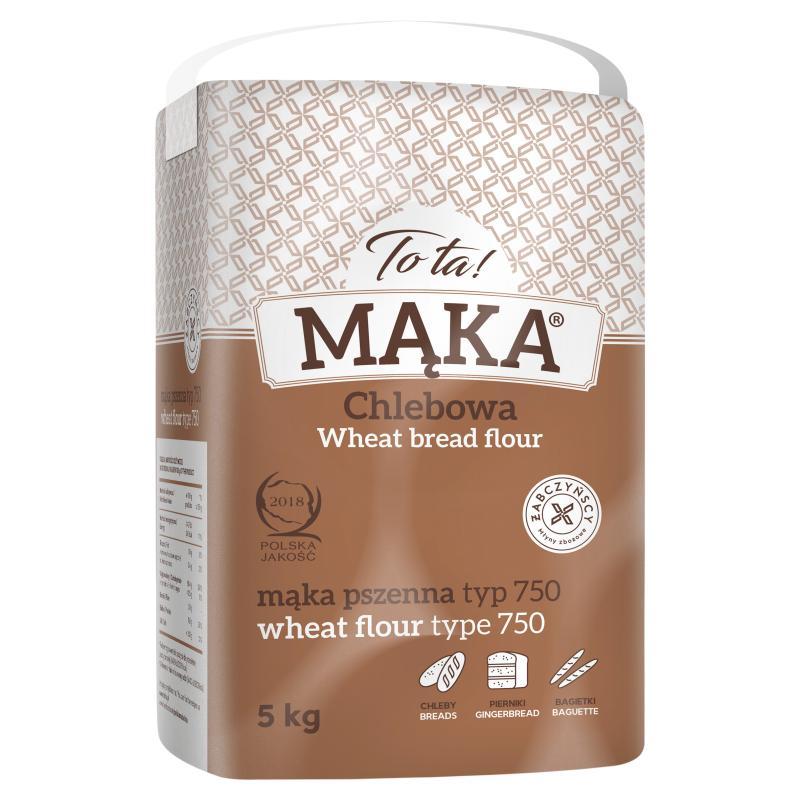 That's It! Wheat Bread Flour Type 750, 5 Kg
