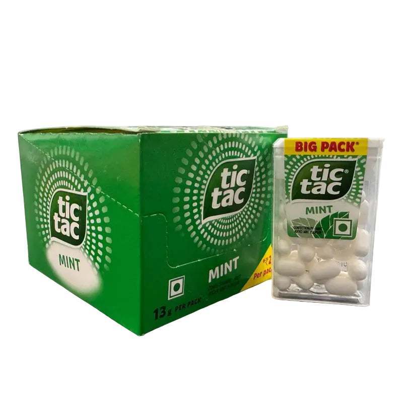 Image of Tictac Dragees Mint 12 X 13g