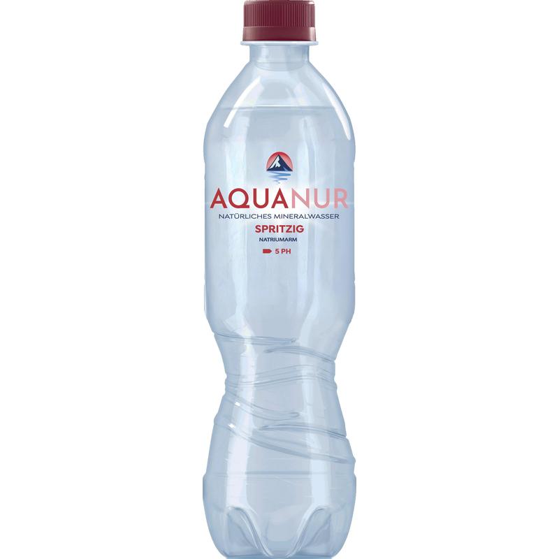 Sparkling Mineralna 12x0.5l (plus €0.25 ) - Aquanur