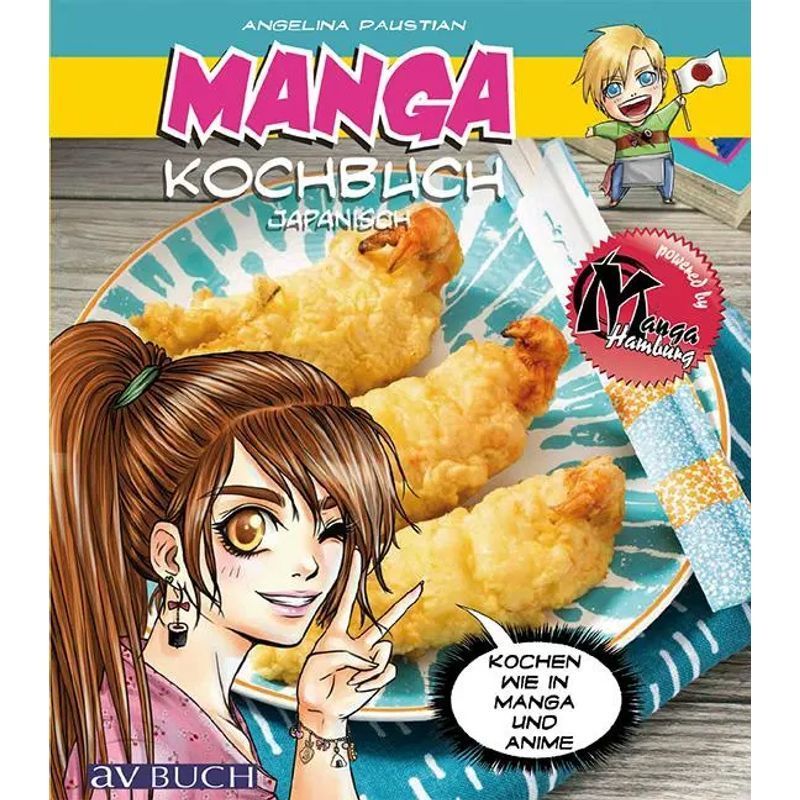Image of Manga Cookbook Japanese - Paperback - Cooking Like In Manga And Anime - Angelina Paustian - Reading Direction Japanese - 96 Pages - German - 2015 - Cadmos Verlag Gmbh - Ean 9783840470356