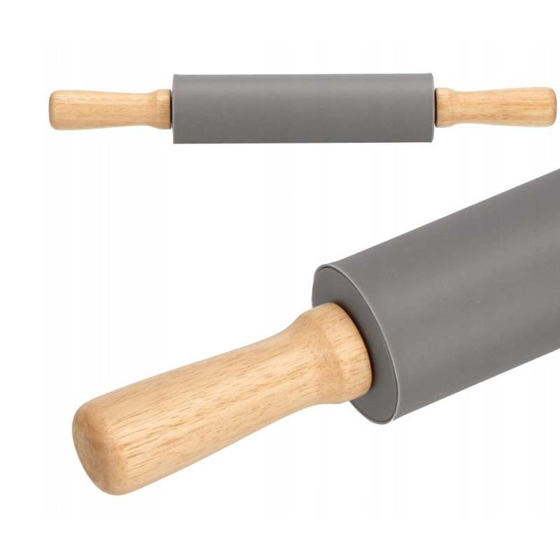 TEMU Silicone Dough Rolling Pin - 38cm