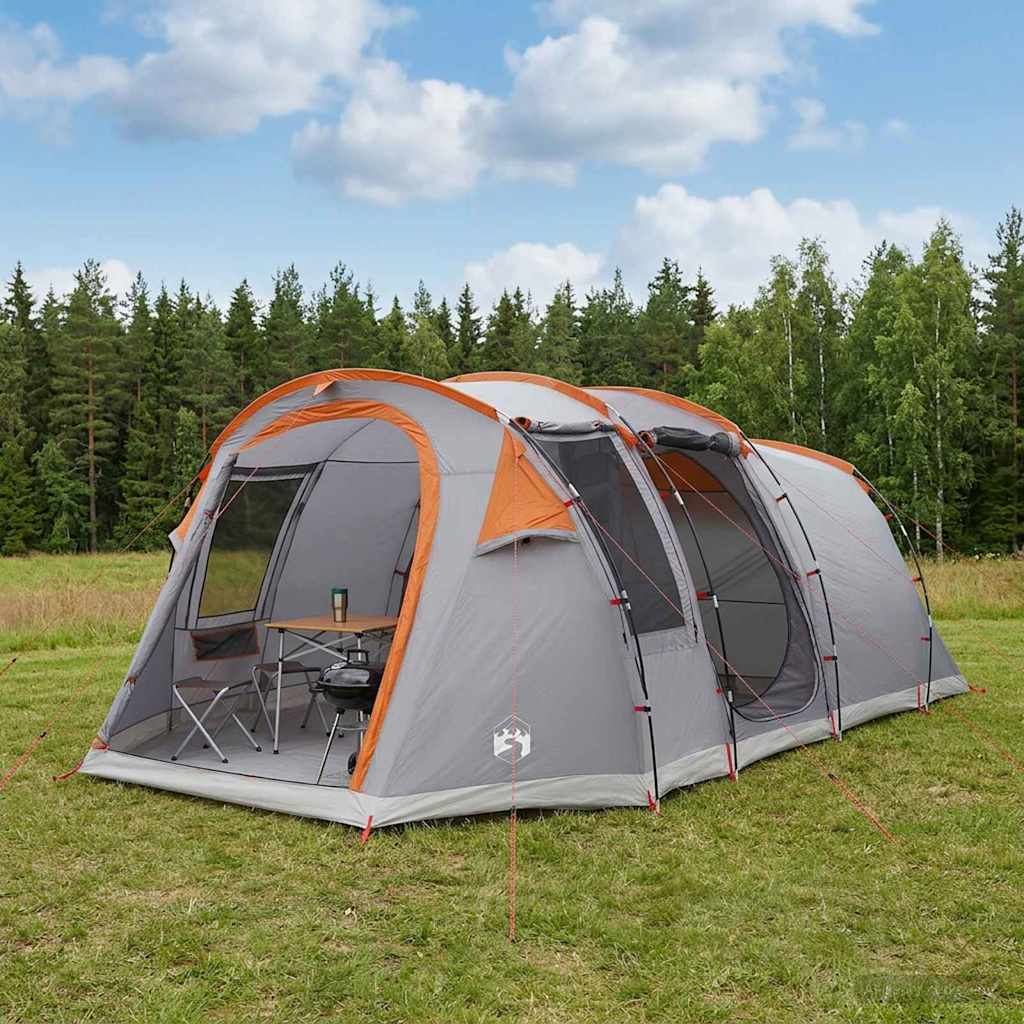 Image of Vidaxl Tunnel Tent, Modern Camping Tent, Family Tent, Outdoor Camping Tent, Polyester Camping Tent, Spacious Camping Tent, Tent, Portable Camping Tent, Camping Accessory Tent, Easy Setup Tent