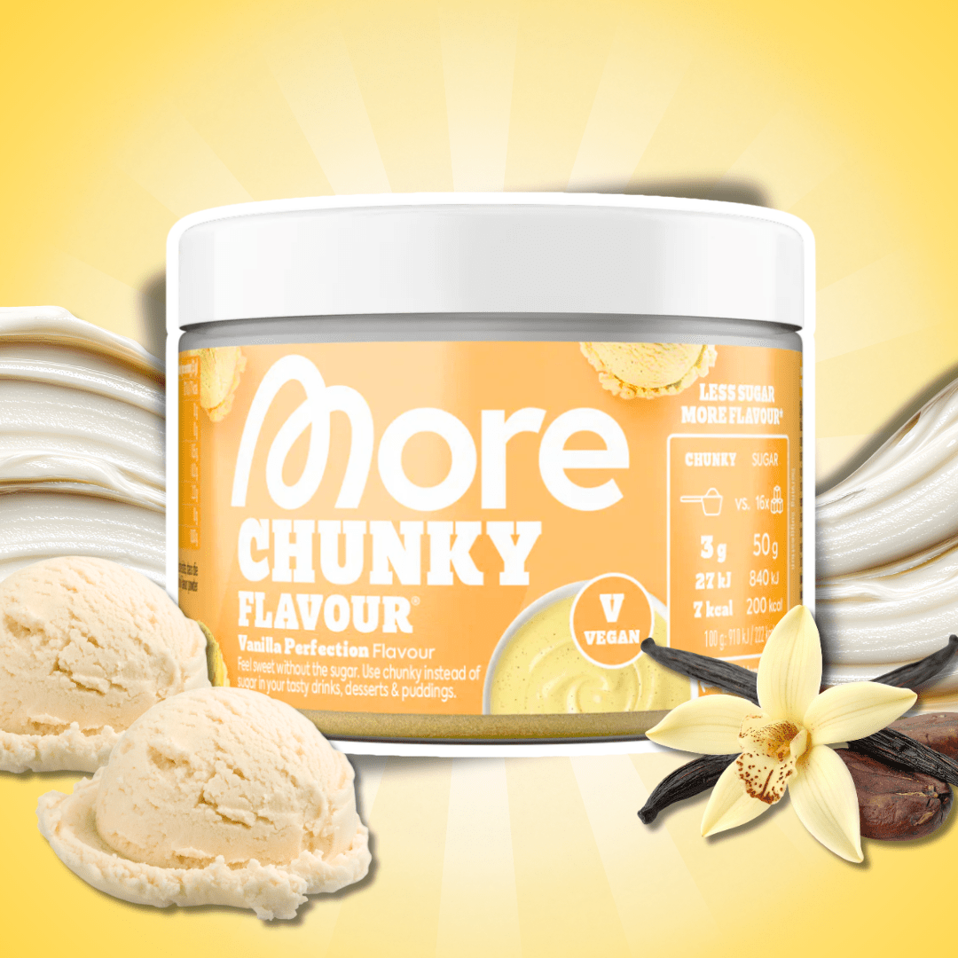 Image of More Chunky Flavor Vanilla Perfection Vegan Flavor Powder 150g