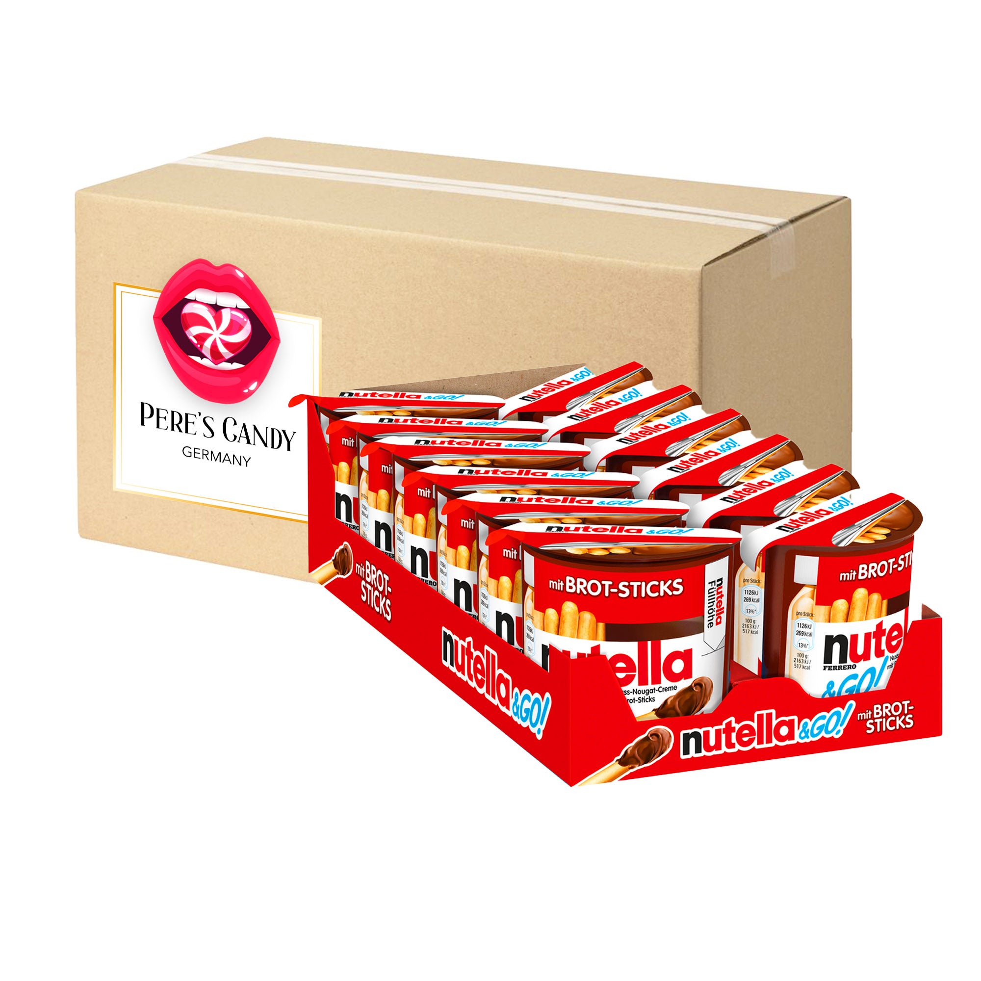 Nutella & Go! Bread Sticks 12x52g