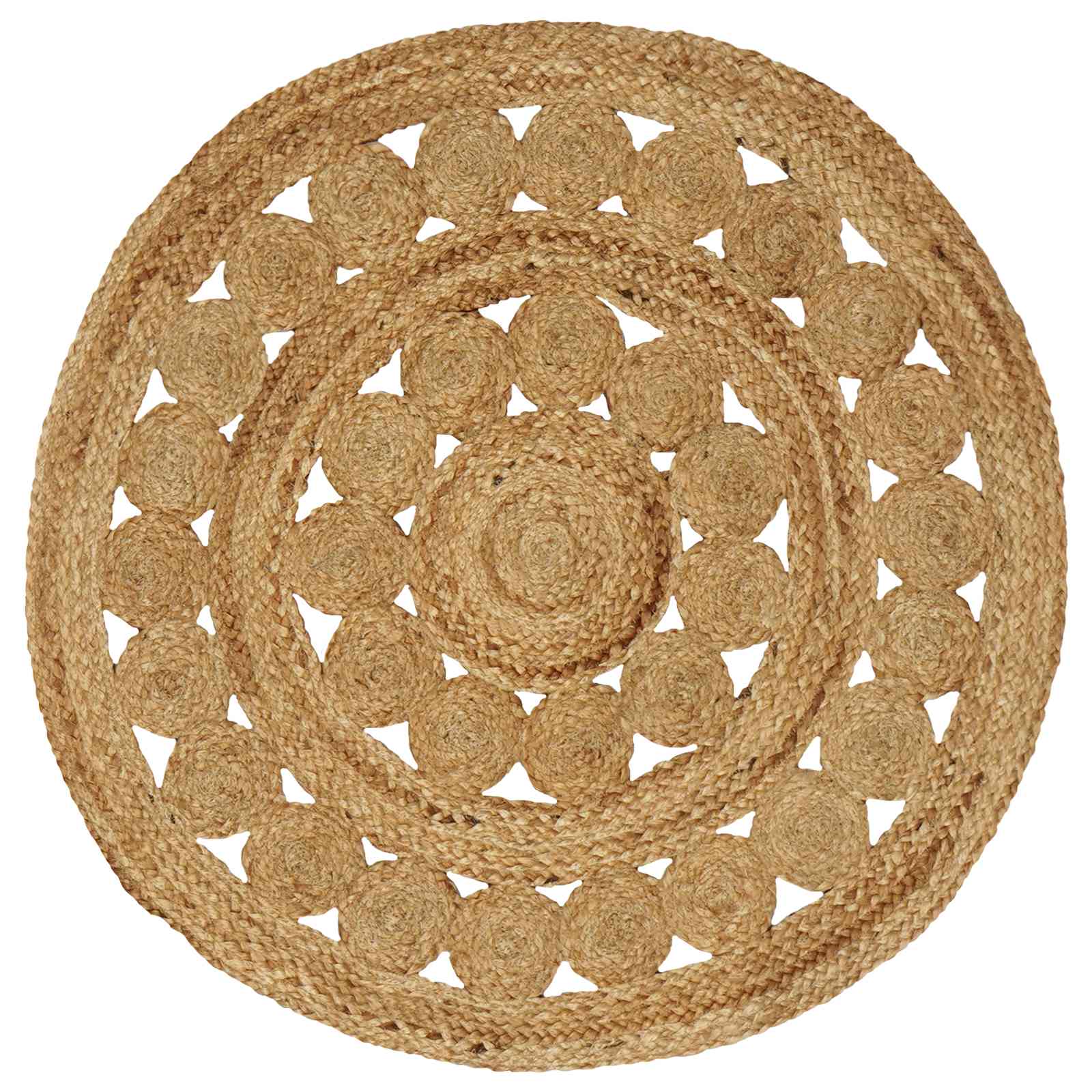   alfombras de área natural ø 90 cm  , sala, alfombra de     a  ,  , redonda,   y  , ideal para cualquier   interior