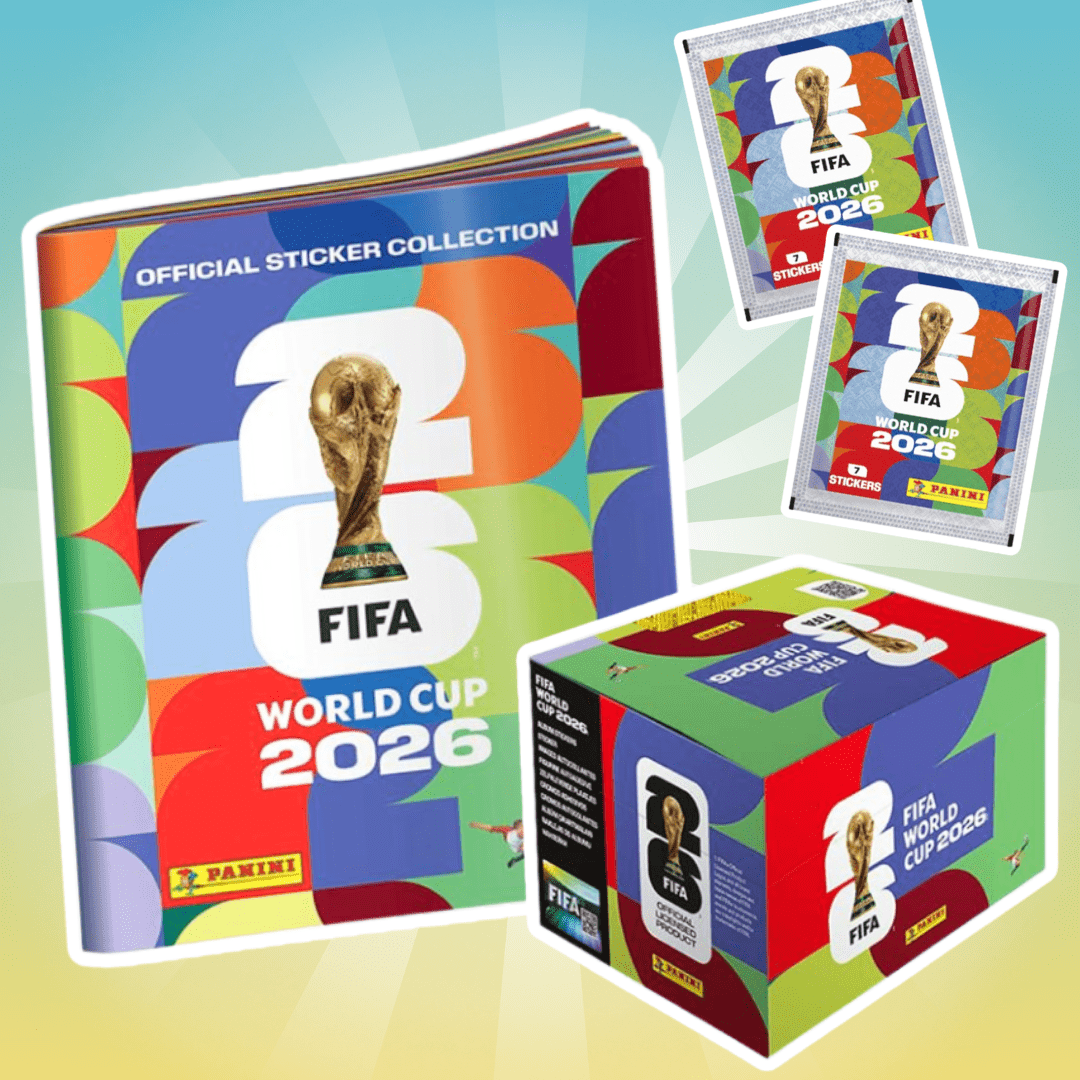 TEMU Album di adesivi + Display per la FIFA 2026 con 100 confezioni di adesivi �� ufficiale di adesivi