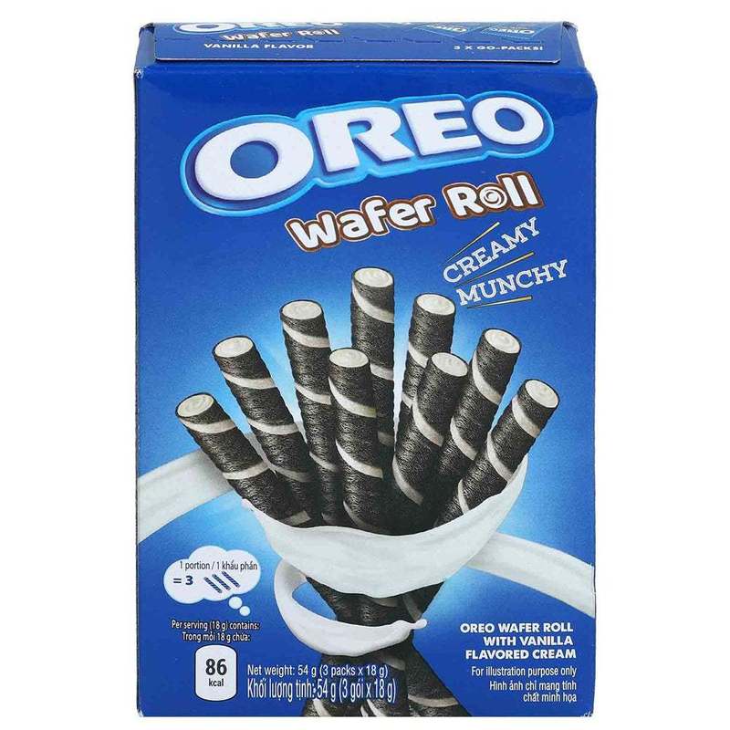 E-shop Oreo Waffelrolle Vanille 54G
