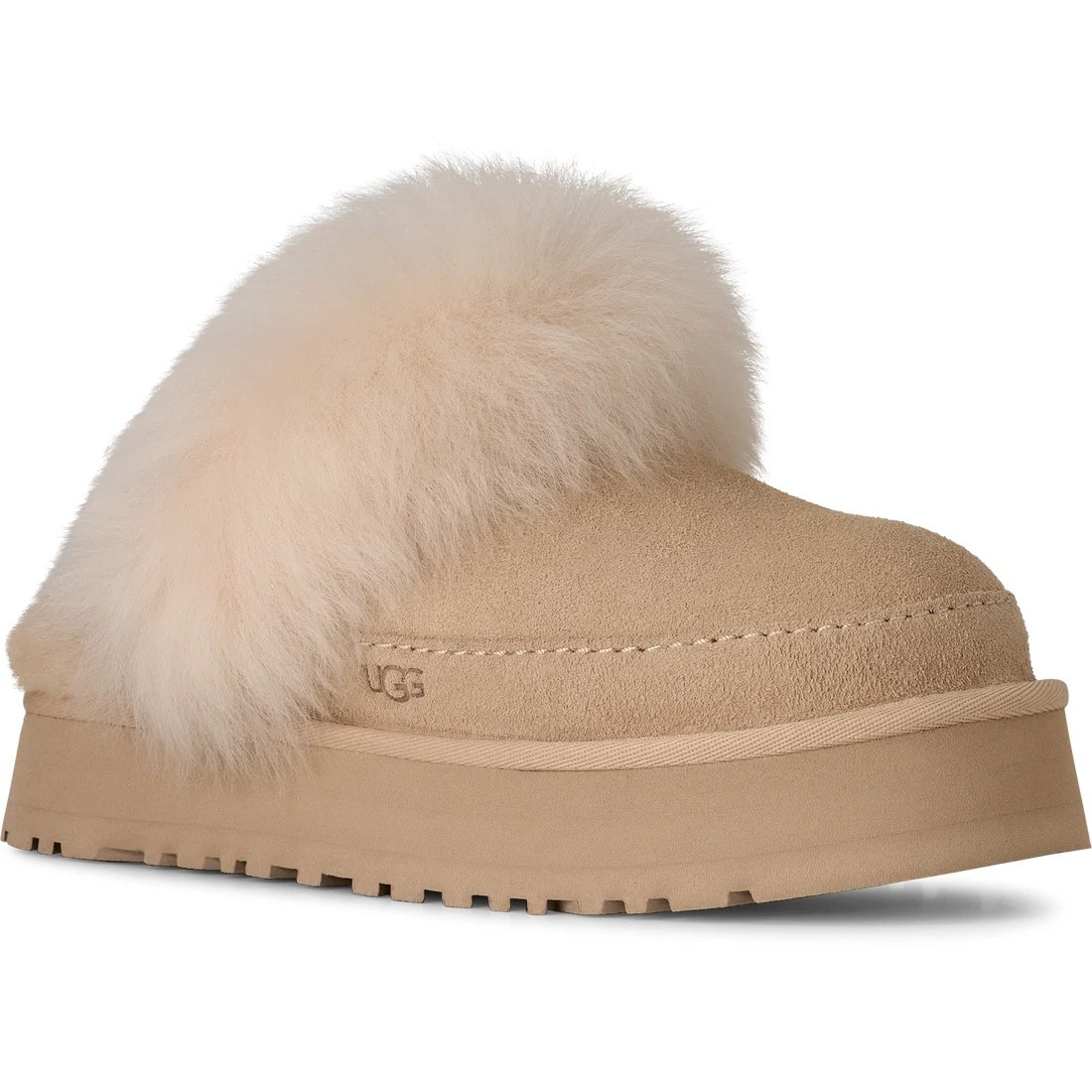 Disquette Chalet Sandals Or Flip-flops, Beige, Women's Leather