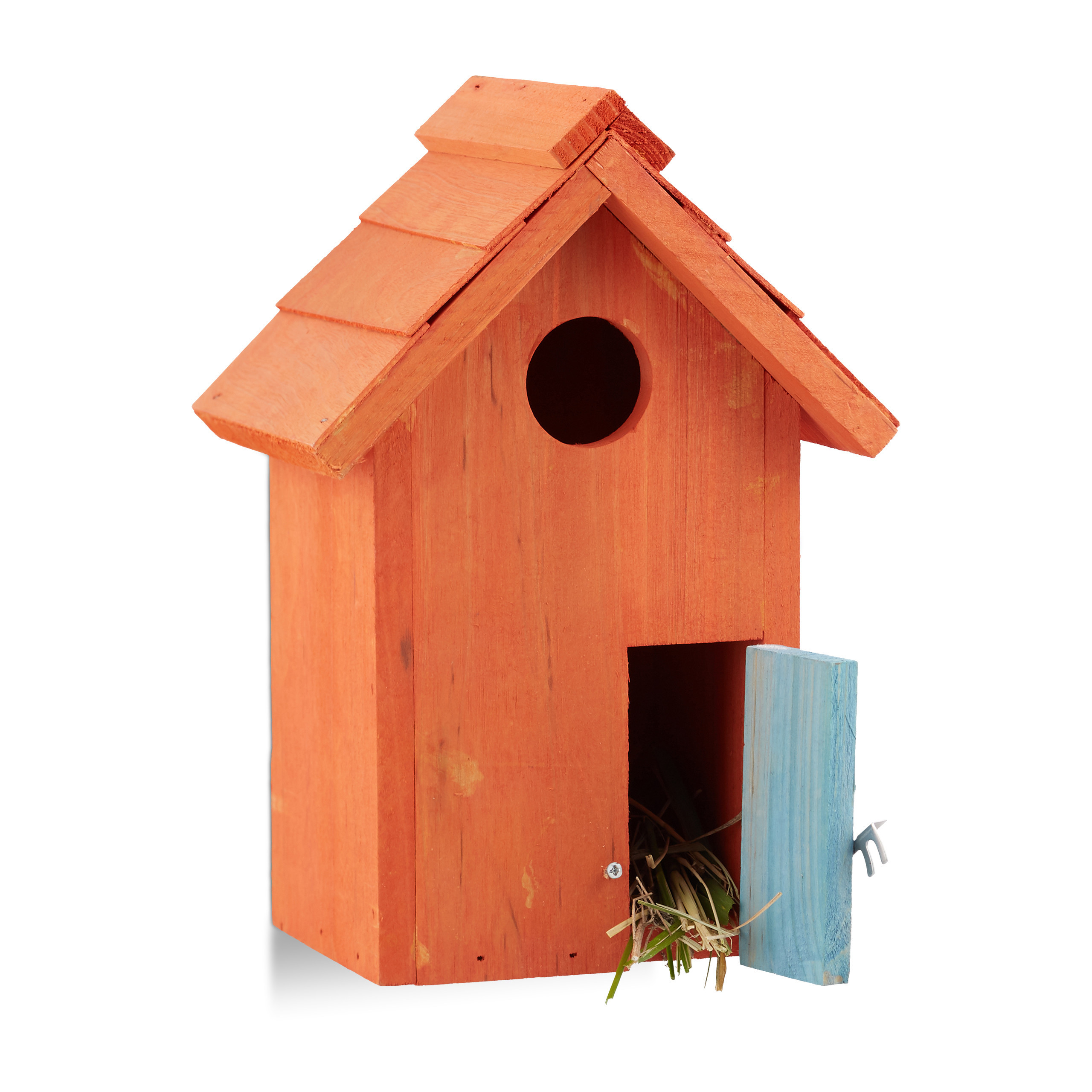 Nesting Box In Orange - (w)17 X (h)24.3 X (d)12 Cm