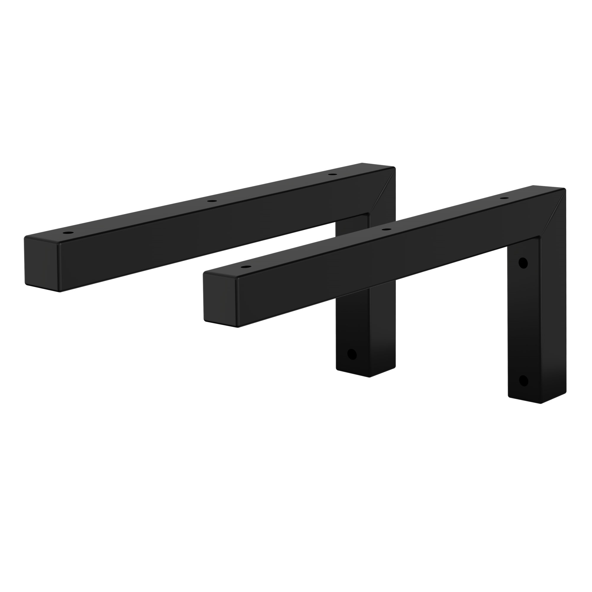 Image of Ml-design 2pcs Set Wall Console For Washbasin, Made Of Steel, Washbasin Holder Design, Wall Mounting For Washbasin Plate Sink, Console Carrier Shelf Carrier Shelf Holder