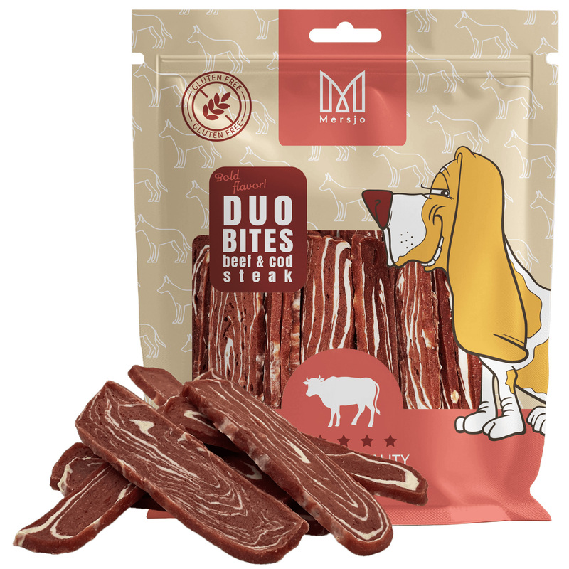 TEMU Dog Treat Duo Flavors - With Cod 300g