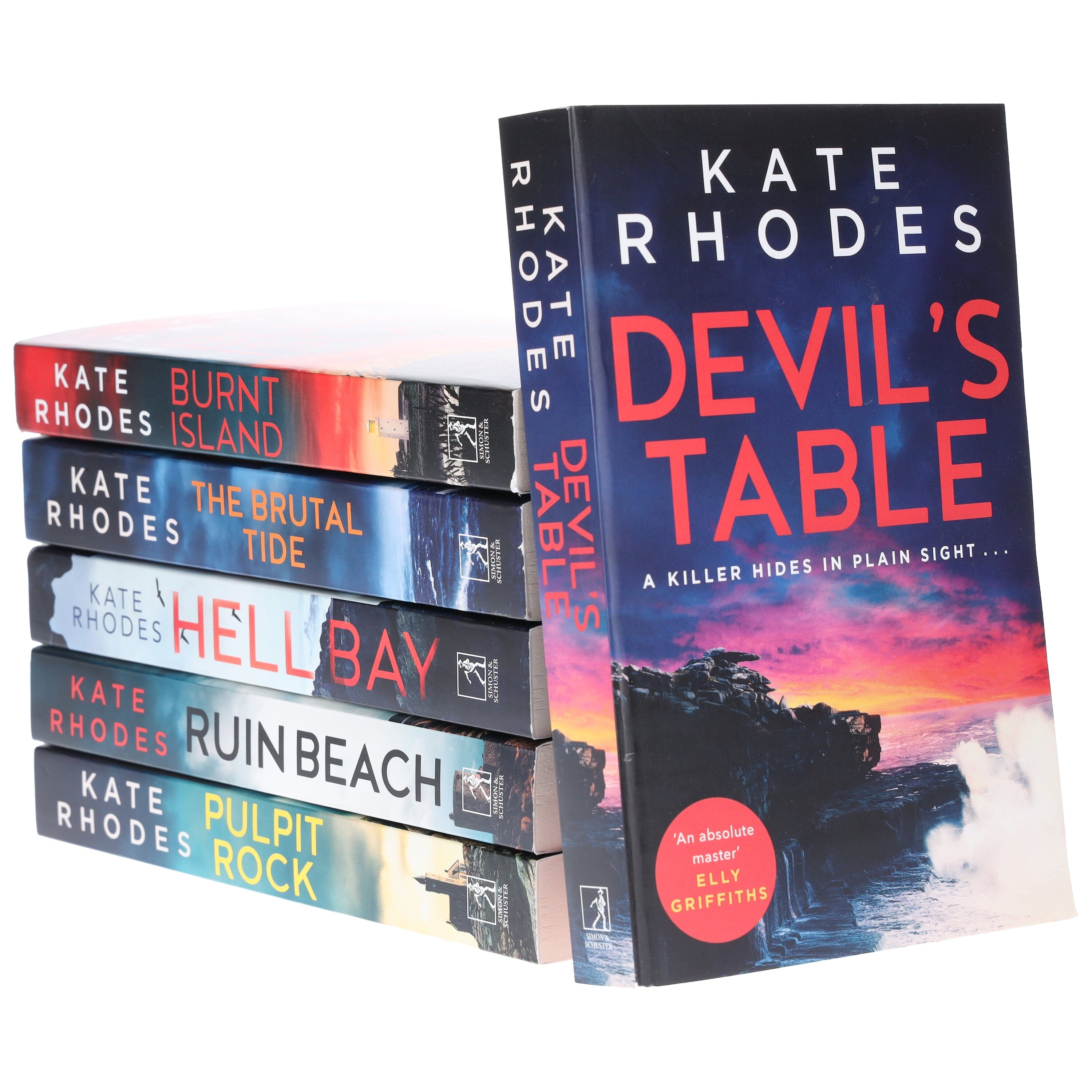 TEMU Isles Of Scilly Mysteries By Kate Rhodes 6 Books Collection Set - Fiction - Paperback