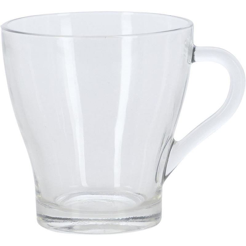 TEMU Set Of 4 Mugs For Coffee And Tea - 300ml - Beverage Drinkware Clear