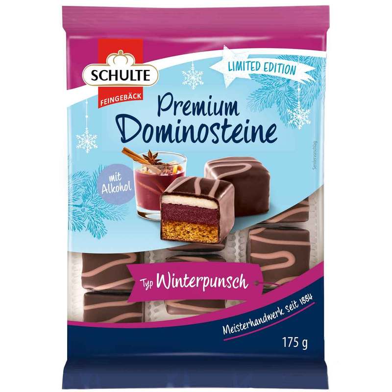 Image of Schulte Premium Domino Stones Type Winter Punch Mild Bitter 175g