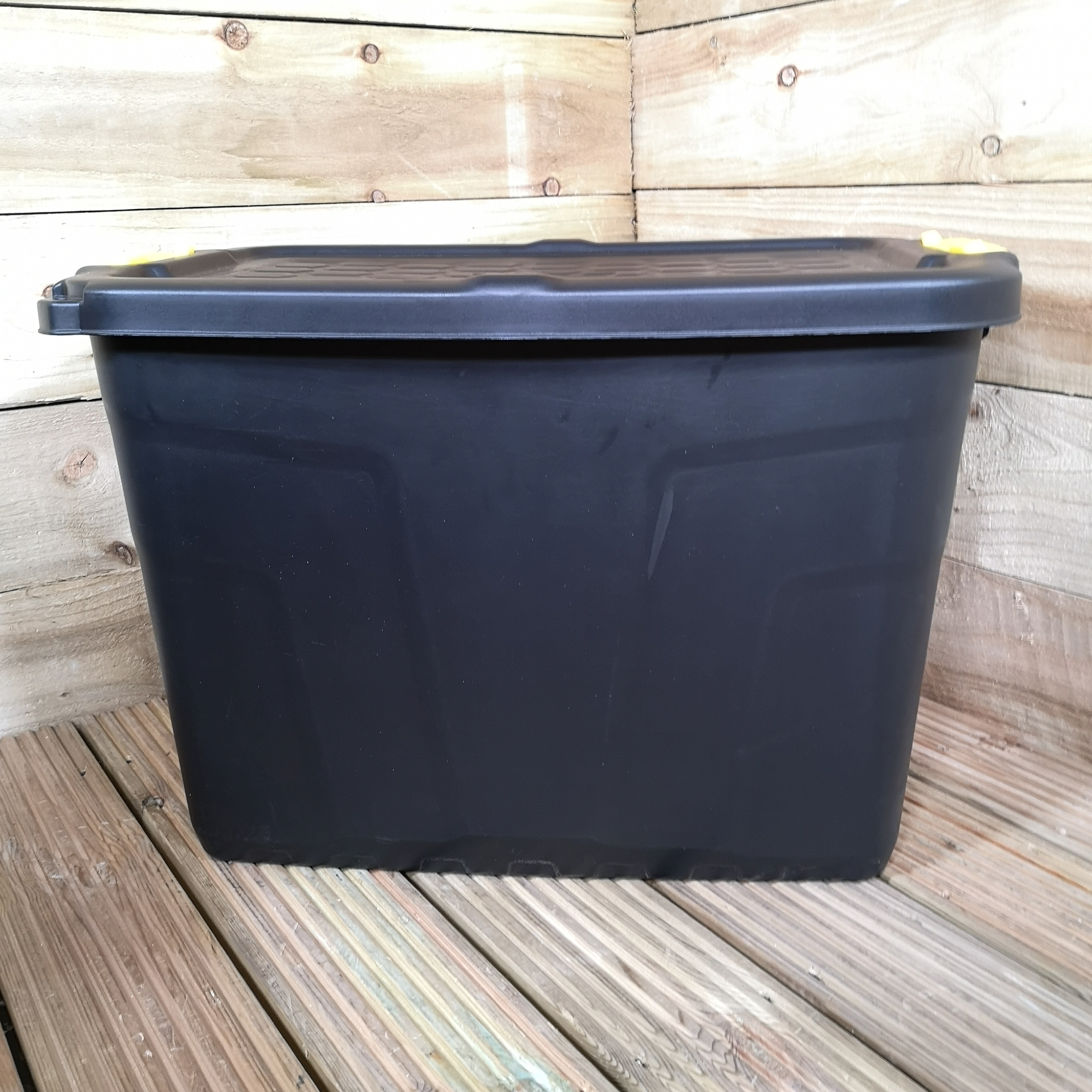 60L Heavy Duty Storage Tub, Lockable & Stackable
